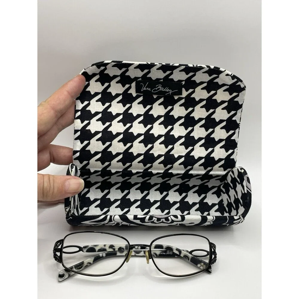 Vera Bradley Eyewear Night & Day (NDY) Heather 135 Frames With Matching Case